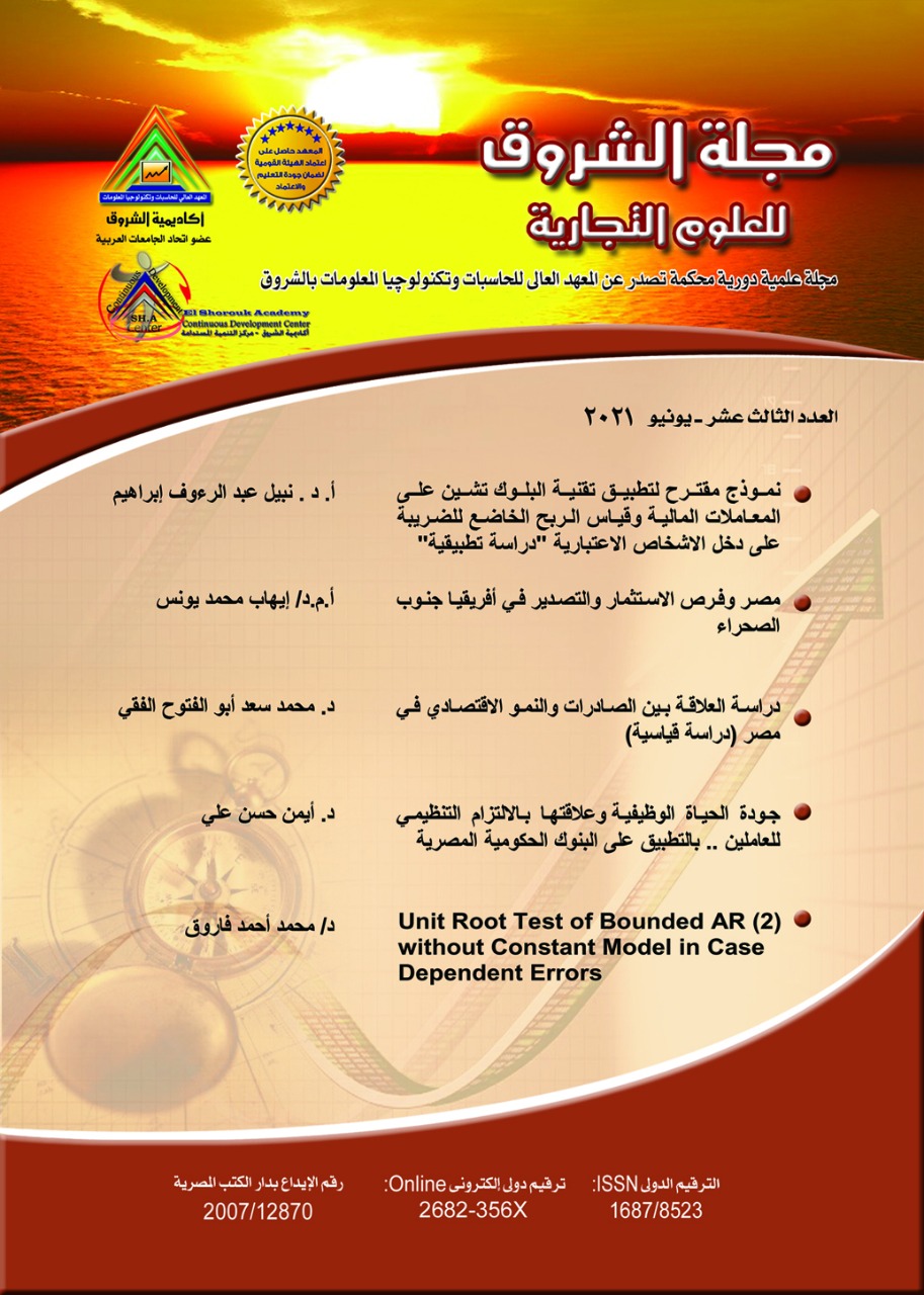 مجلة الشروق للعلوم التجارية